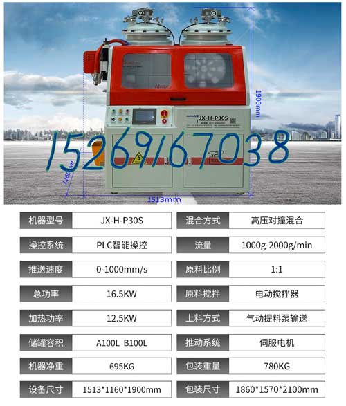 JX-H-P30S鋁型材隔熱穿條機(jī)(圖1) JX-H-P30S鋁型材隔熱穿條機(jī)參數(shù)